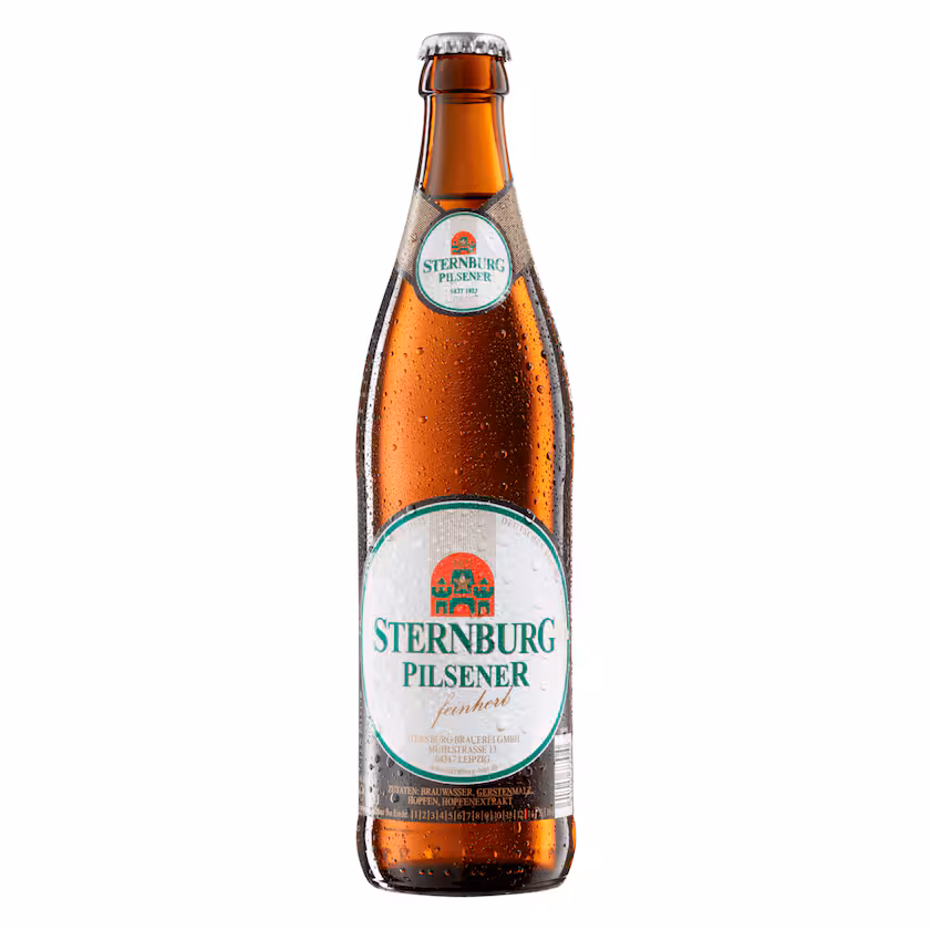 Sternburg Pilsener feinherb 0,5l MEHRWEG