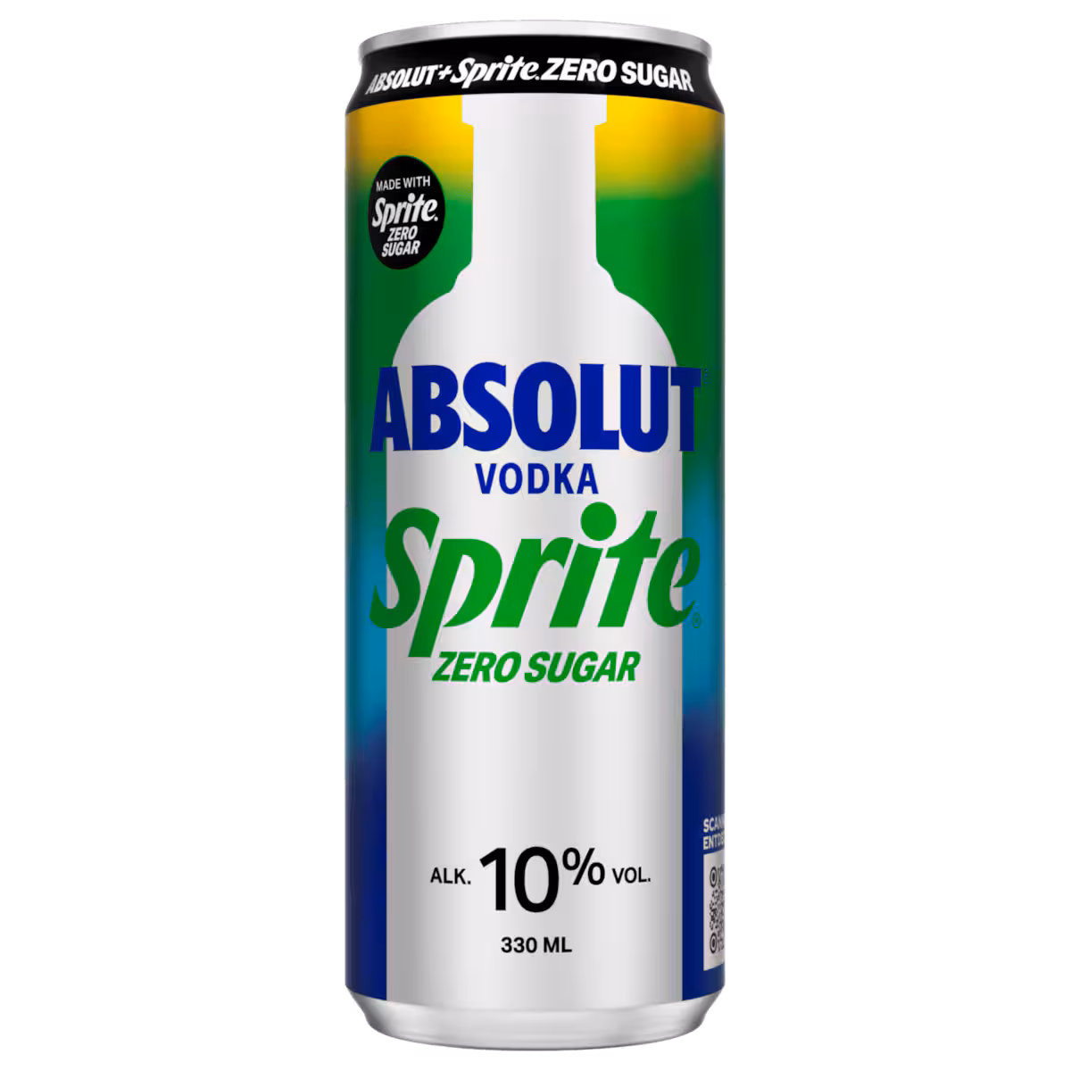 Absolut Vodka Sprite Zero Sugar 0,33l EINWEG