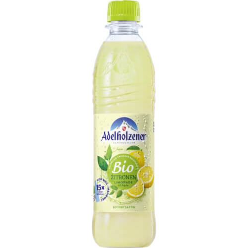 Adelholzener BIO Zitrone 0,5l MEHRWEG
