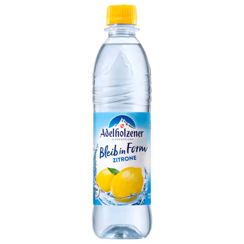 Adelholzener Bleib in Form Zitrone 0,5l MEHRWEG