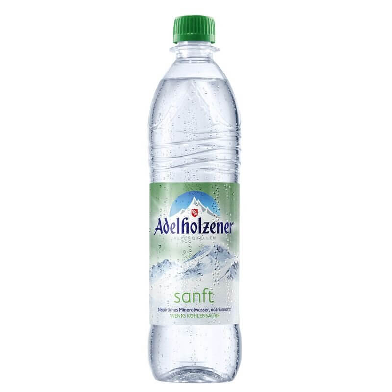 Adelholzener Mineralwasser Sanft 0,5l MEHRWEG