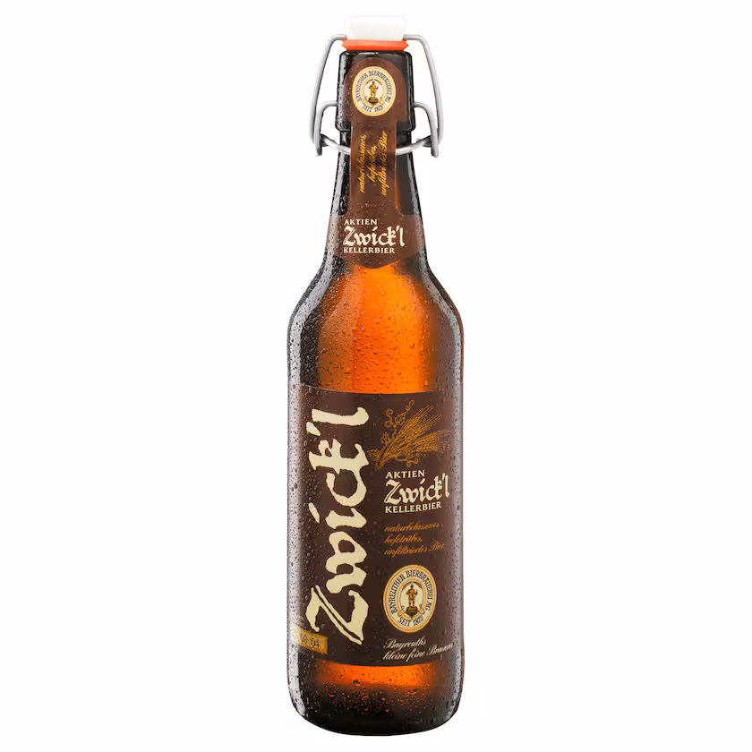 Aktien Zwick’l Kellerbier 0,5l MEHRWEG