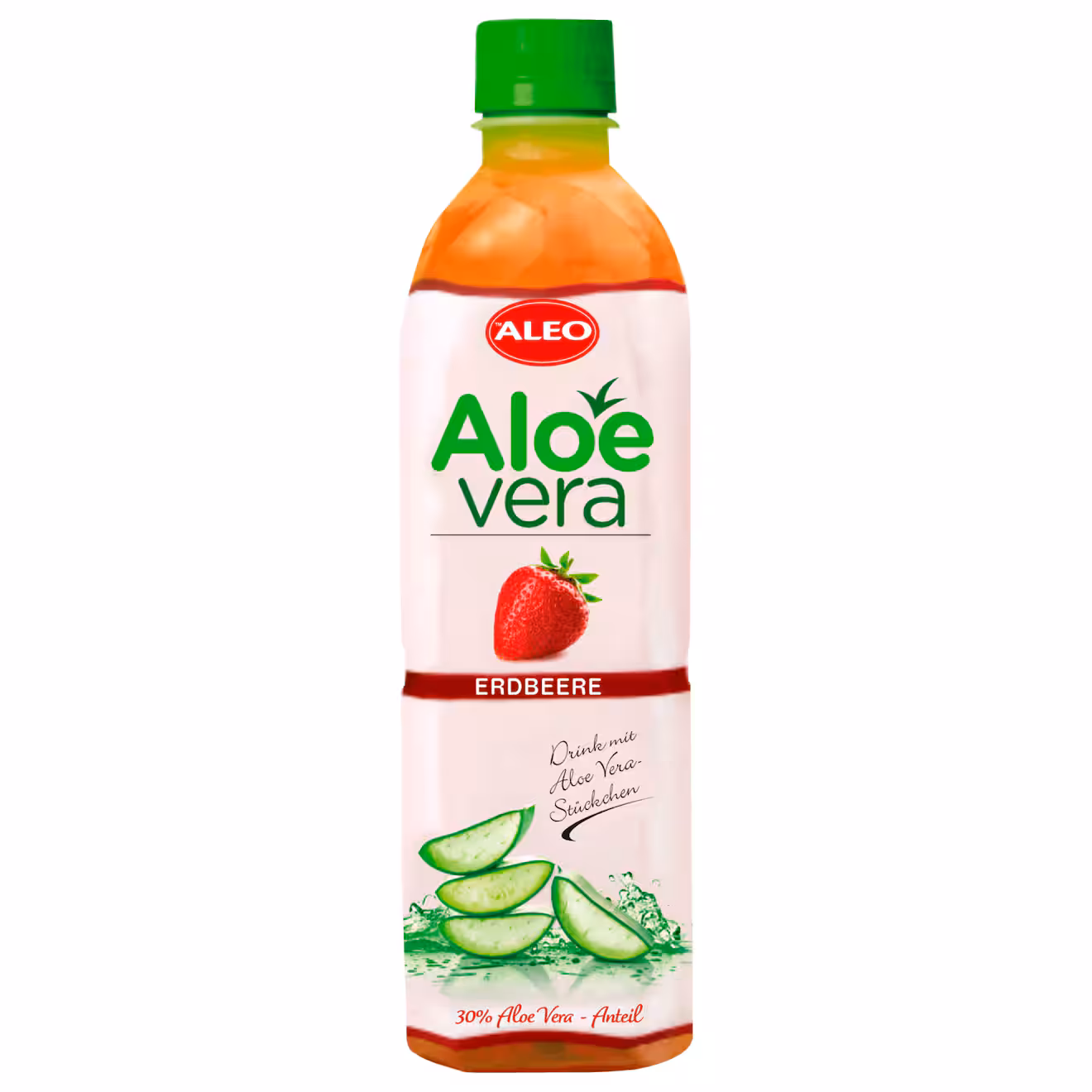 Aleo Aloe Vera Drink Erdbeere 0,5l EINWEG