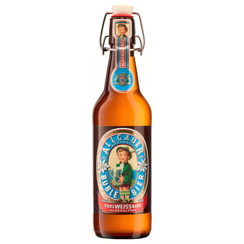 Allgäuer Büble Edel-Weißbier alkoholfrei 0,5l MEHRWEG
