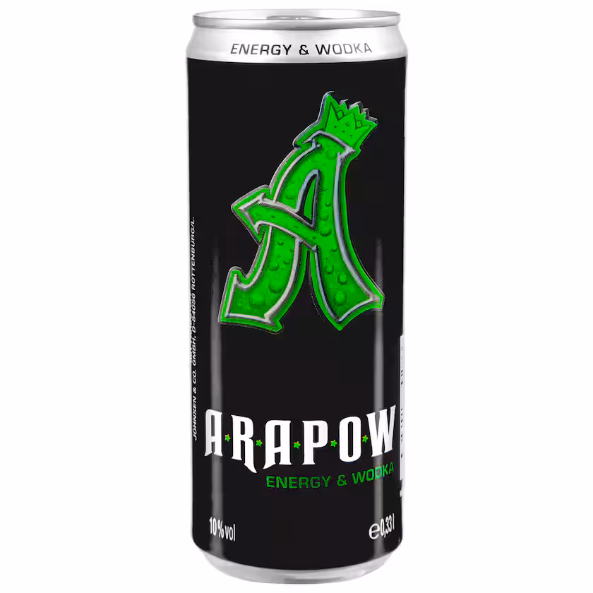 Arapow Vodka Energy 0,33l EINWEG