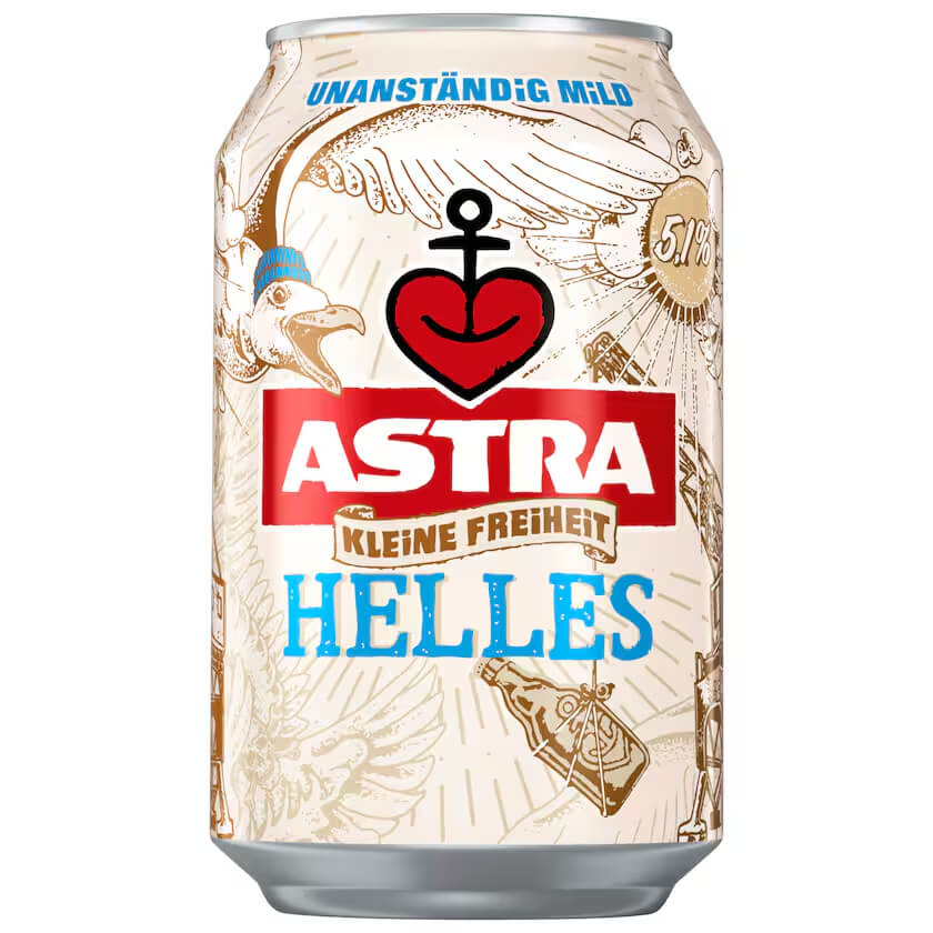 Astra Helles Kleine Freiheit 0,33l EINWEG