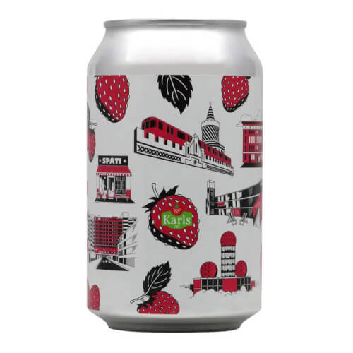 BRLO Berlin Jam Erdbeer Berliner Weisse Dose 0,33l EINWEG