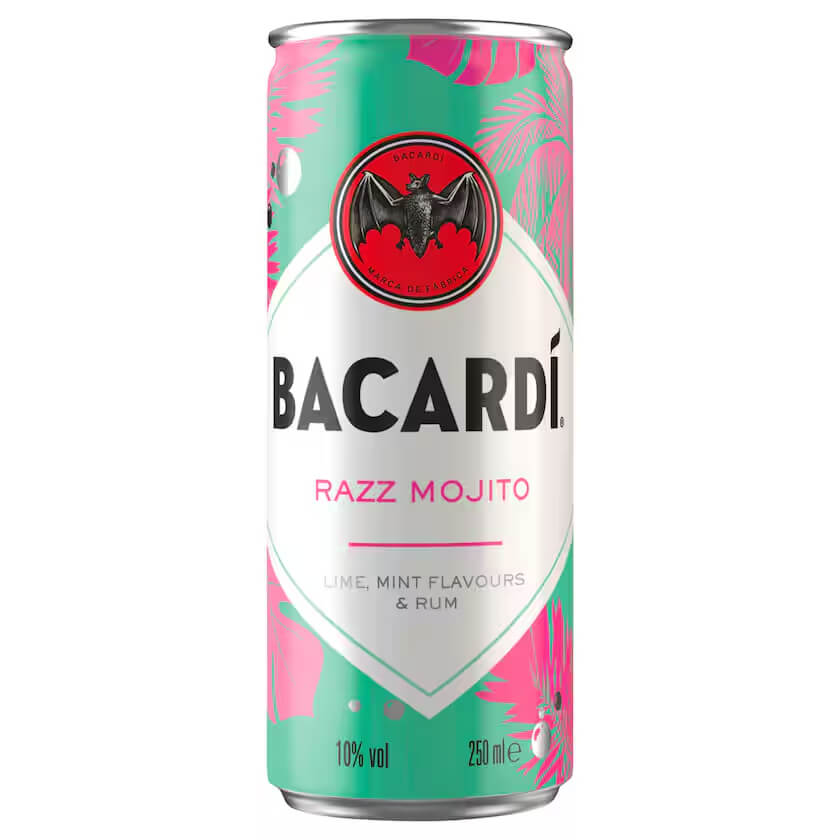 Bacardi Razz Mojito 0,25l EINWEG