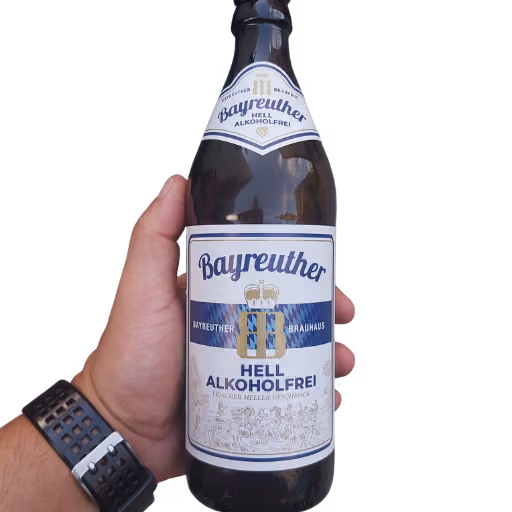 Bayreuther Hell Alkoholfrei 0,5l MEHRWEG
