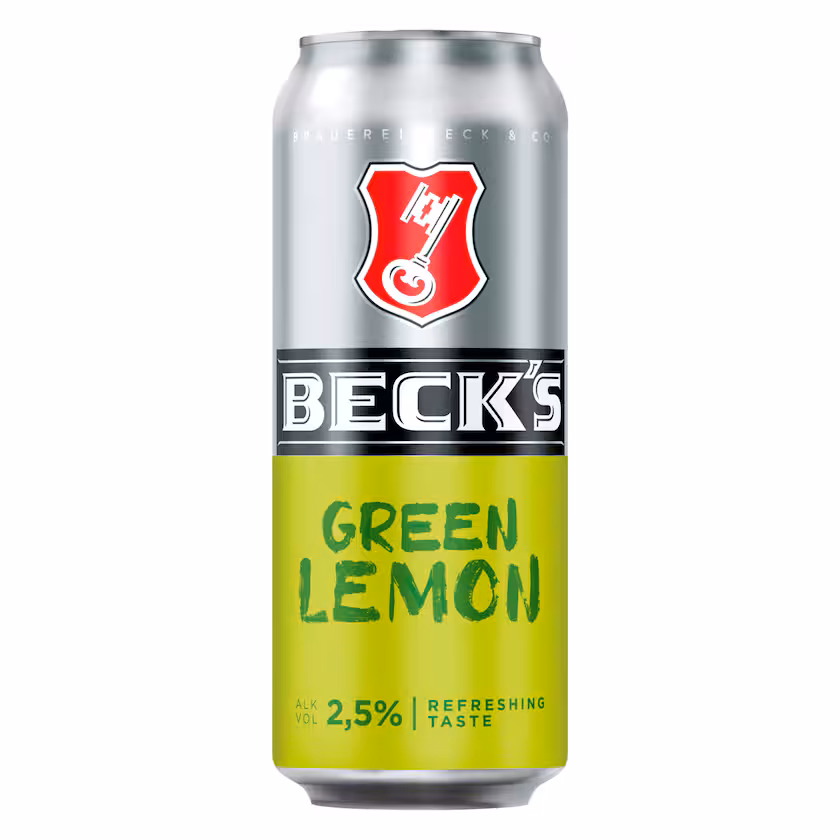 Becks Green Lemon 0,5l EINWEG