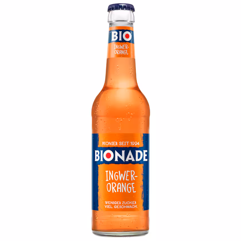 Bionade Bio Ingwer-Orange 0,33l MEHRWEG
