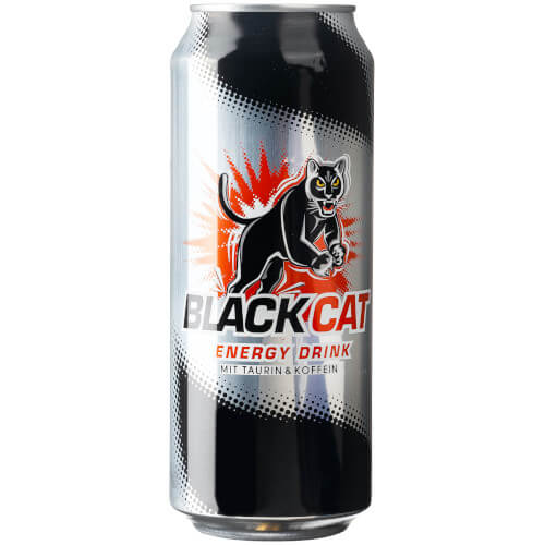 Black Cat Energy Drink 0,5L EINWEG