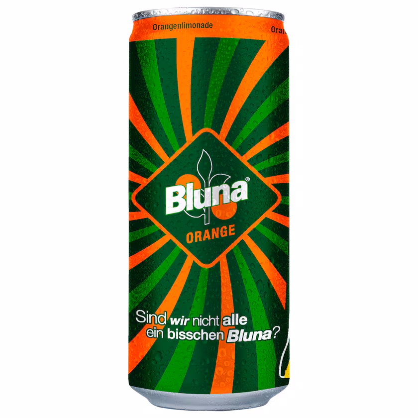 Bluna Orange 0,33l EINWEG