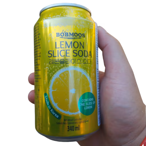 Bobmoos Lemon Slice Soda 0,34l EINWEG