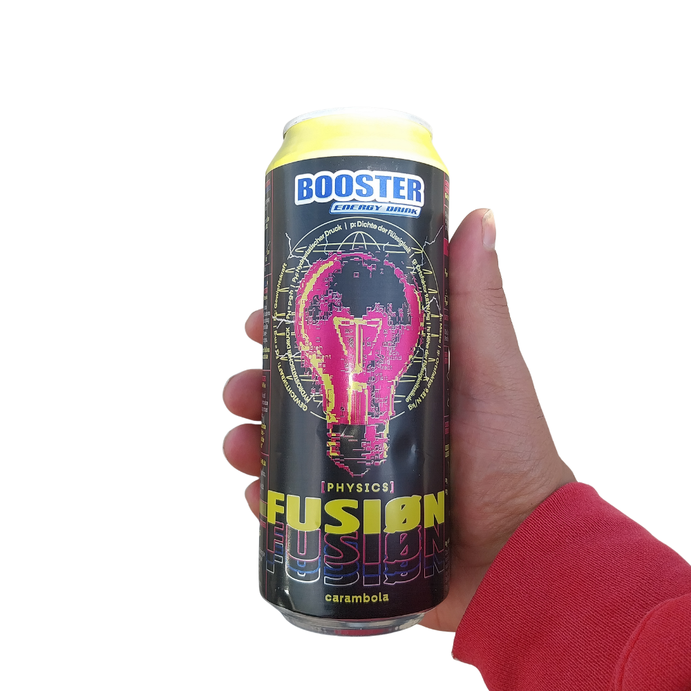 Booster Energy Drink Fusion Carambola 0,5l EINWEG