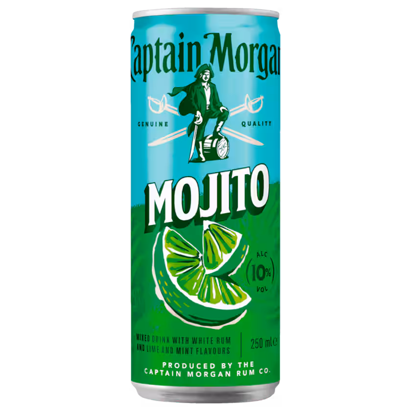 Captain Morgan Mojito 0,25l EINWEG