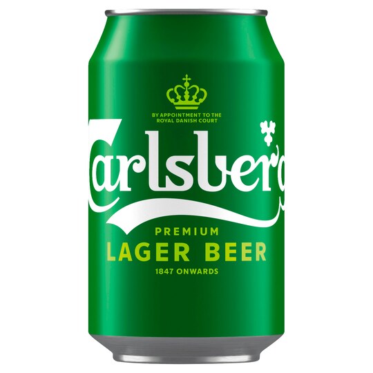 Carlsberg Lager Beer 0,33l EINWEG