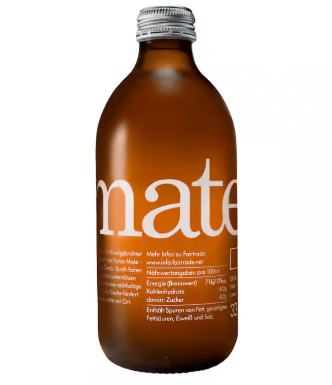ChariTea Mate Bio 0,33l MEHRWEG