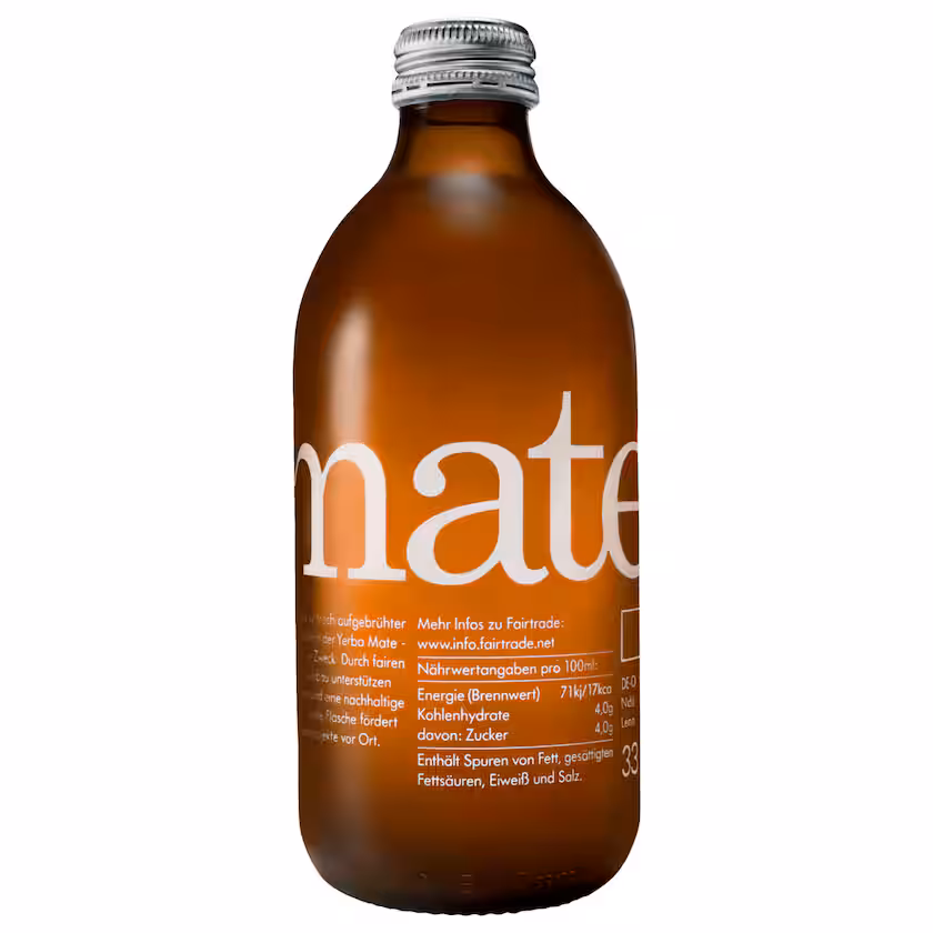 ChariTea mate sparkling 0,33l MEHRWEG