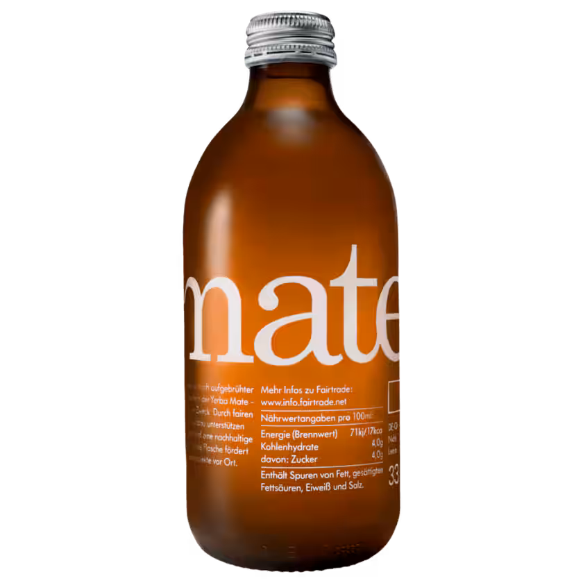 ChariTea mate sparkling 0,33l EINWEG