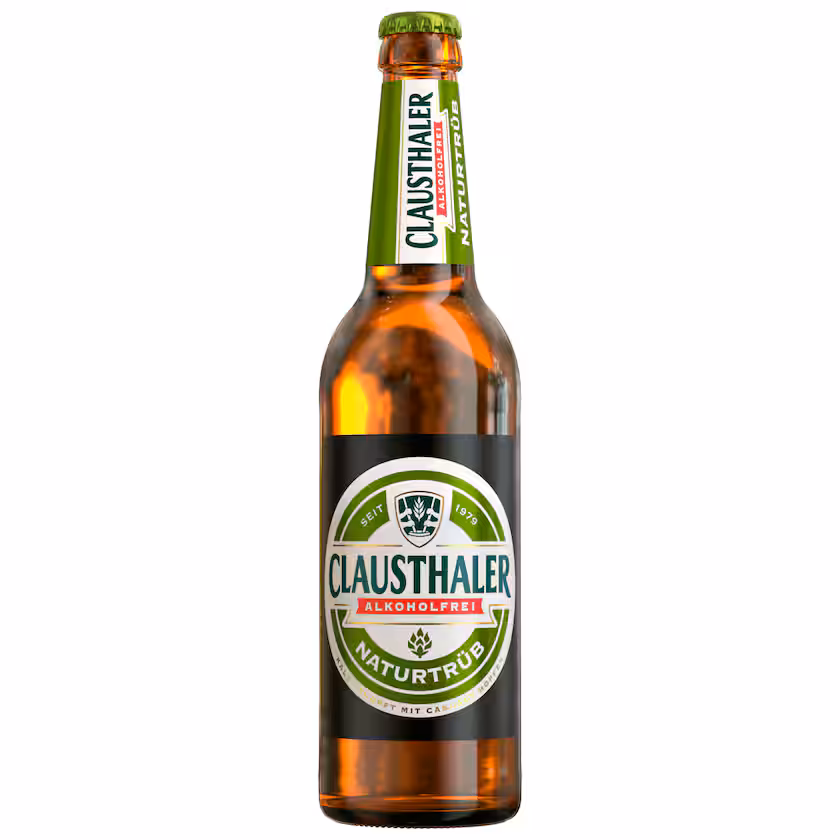 Clausthaler alkoholfrei naturtrüb 0,5l MEHRWEG