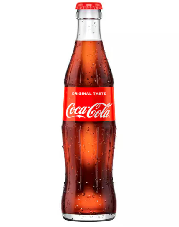 Coca-Cola 0,33l Glasflasche MEHRWEG