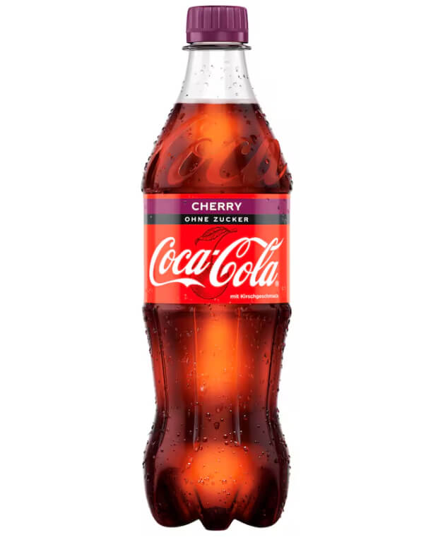 Coca-Cola Cherry ohne Zucker 0,5l EINWEG