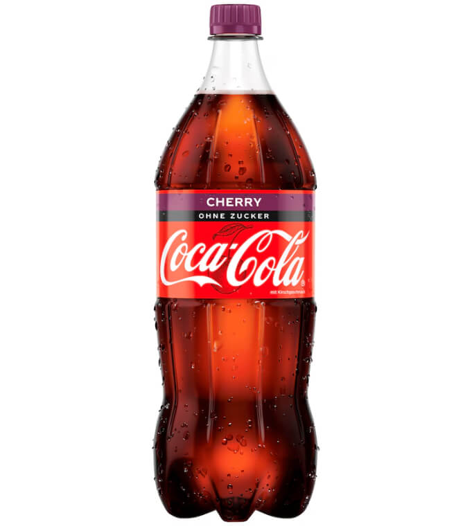 Coca-Cola Cherry ohne Zucker 1,5l EINWEG