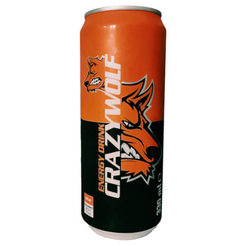 Crazy Wolf Energy Drink 0,33l EINWEG
