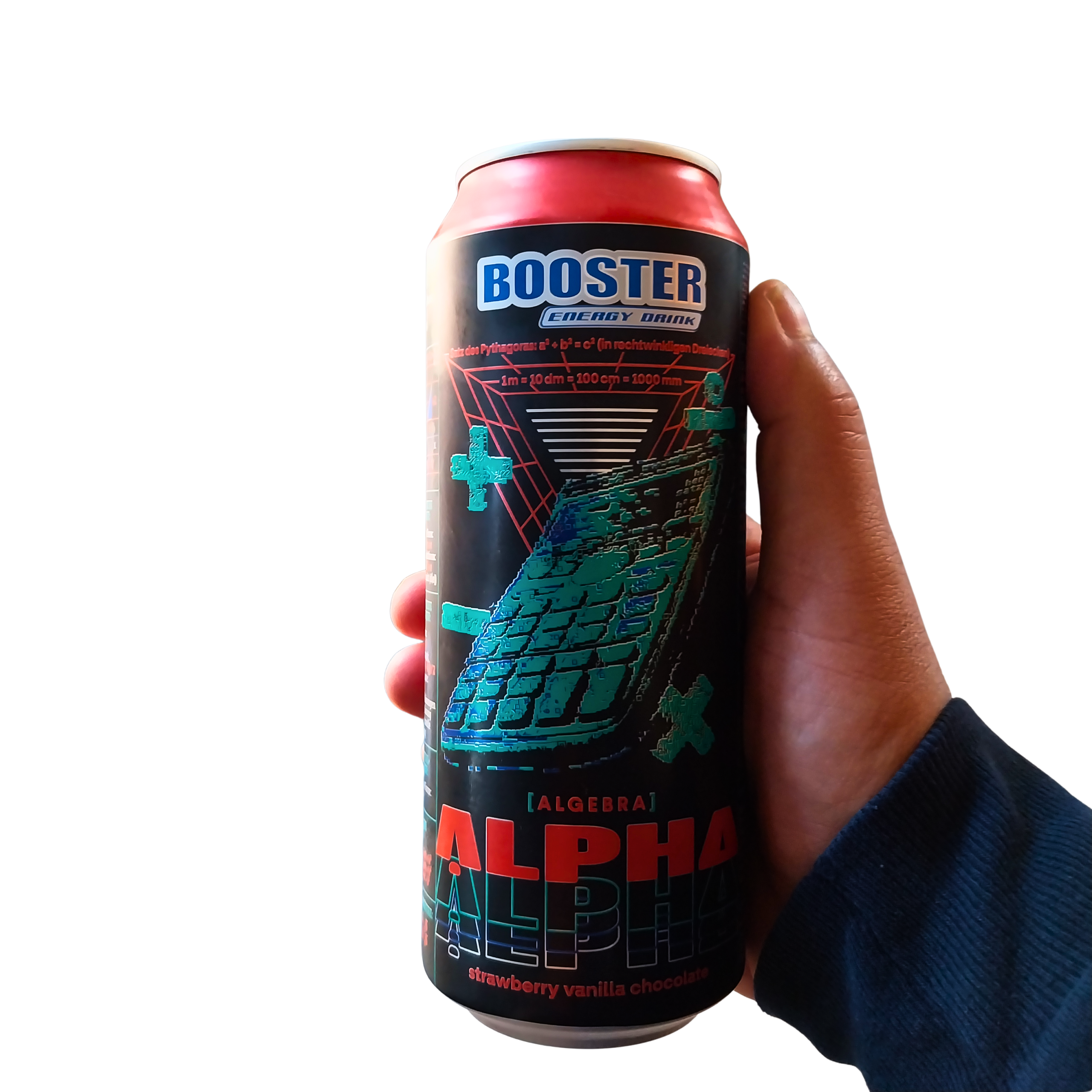 Booster Algebra Alpha Strawberry Vanilla Chocolate 0,5l EINWEG