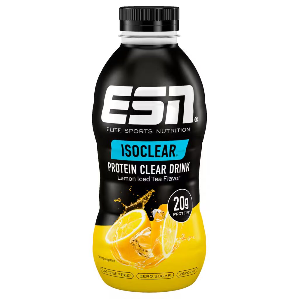 ESN Isoclear Protein Clear Drink Lemon Iced Tea 500ml EINWEG