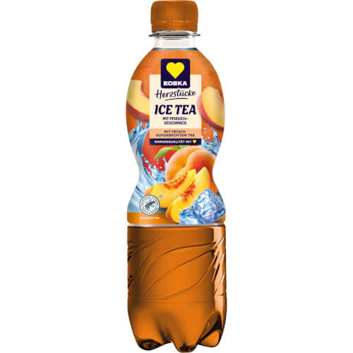 Edeka Herzstücke Ice Tea Pfirsich 0,5l EINWEG