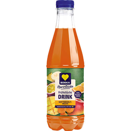 Edeka Herzstücke Saft Frühstücks Drink 1l EINWEG