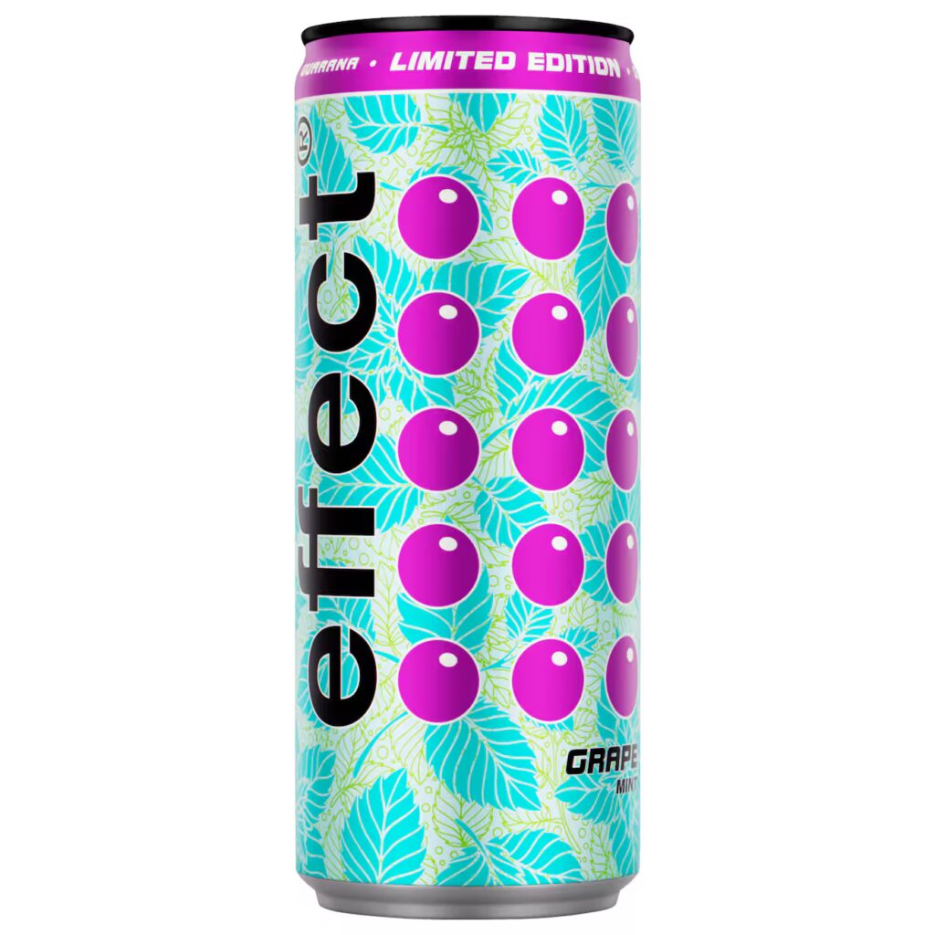 Effect Energy Drink Traube Minze 0,33l EINWEG