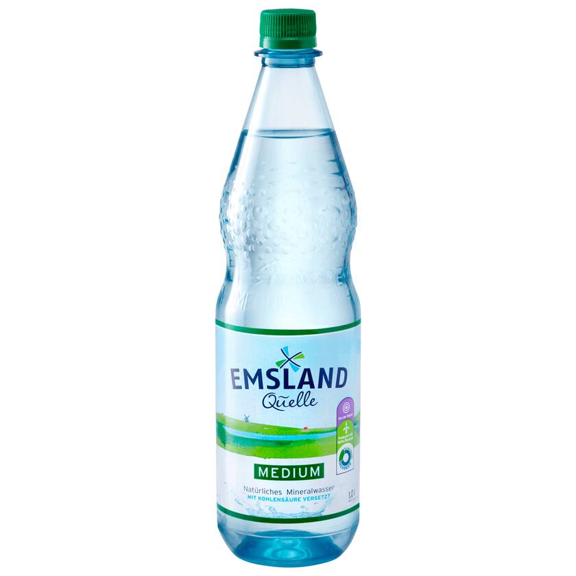 Emsland Quelle Medium 1,0l MEHRWEG