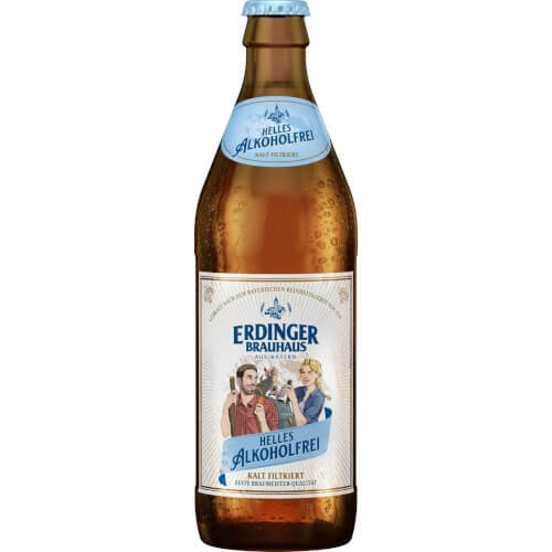 ERDINGER Brauhaus HELLES Alkoholfrei 0,5l MEHRWEG