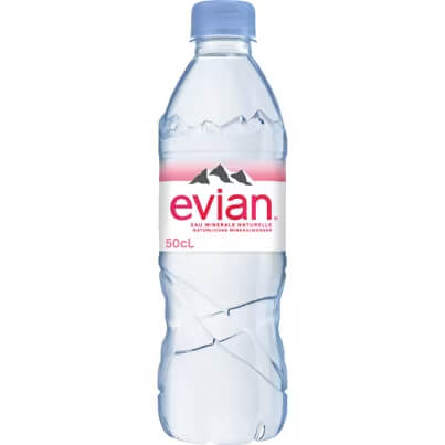 Evian Mineralwasser Still 0,5l EINWEG