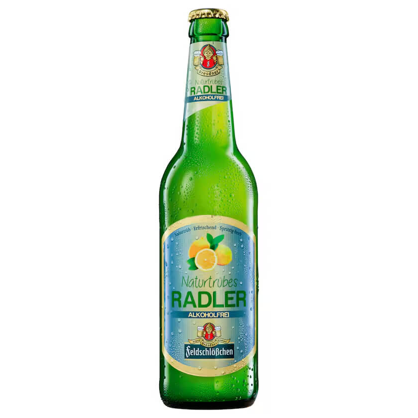 Feldschlößchen Naturtrüb Radler alkoholfrei 0,5l MEHRWEG