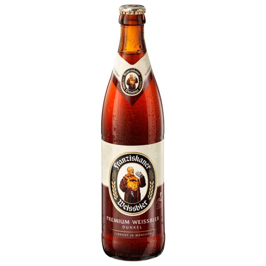 Franziskaner Weissbier Dunkel 0,5l MEHRWEG