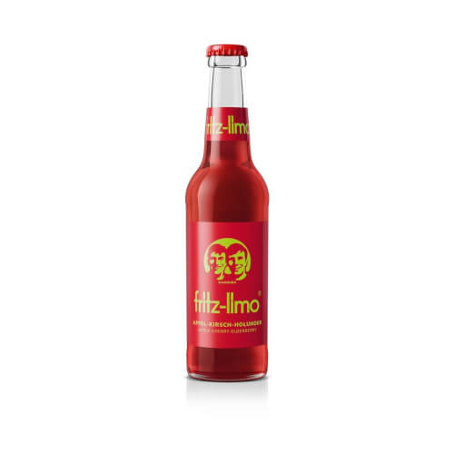 Fritz-Limo Apfel-Kirsch-Holunder 0,33l MEHRWEG