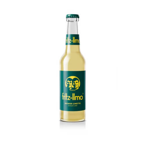 Fritz-Limo Ingwer-Limette 0,33l MEHRWEG