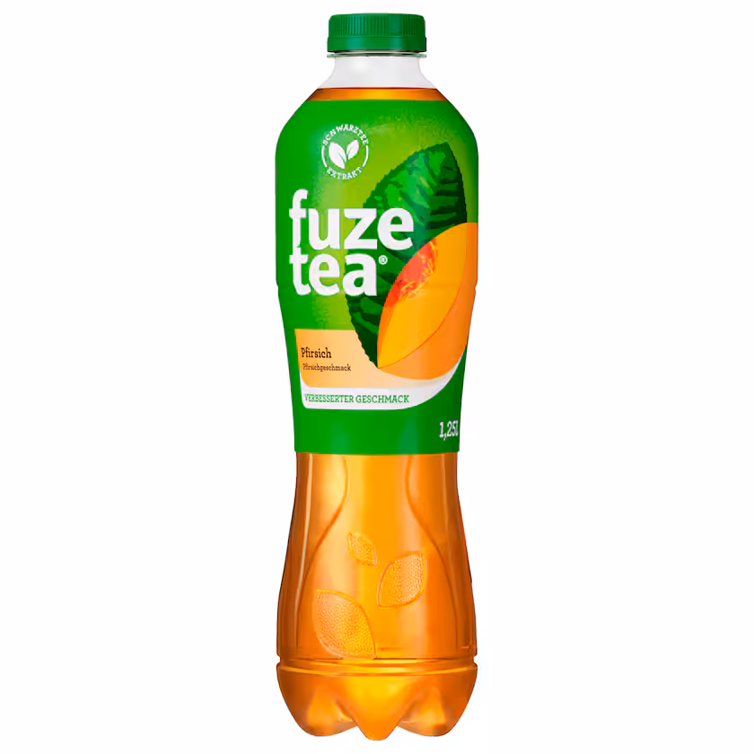 Fuze Tea Schwarzer Tee Pfirsich 1,25l EINWEG