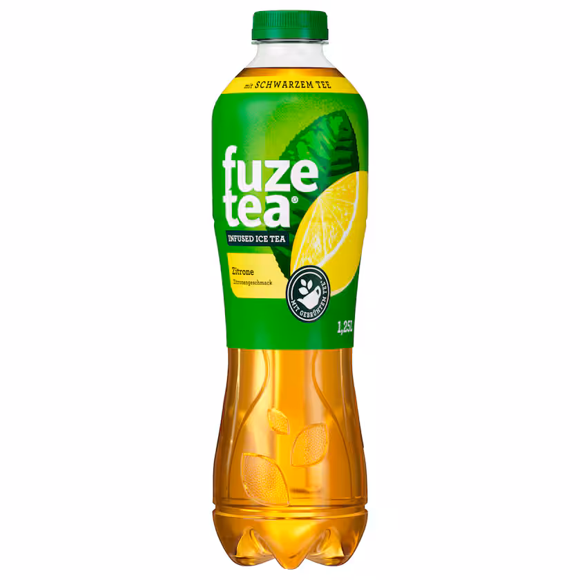 Fuze Tea Schwarzer Tee Zitrone 1,25l EINWEG