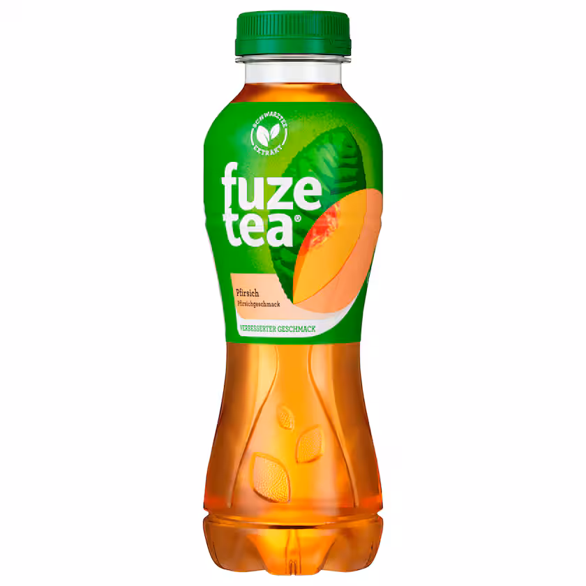 Fuzetea Schwarzer Tee Pfirsich 0,4l EINWEG