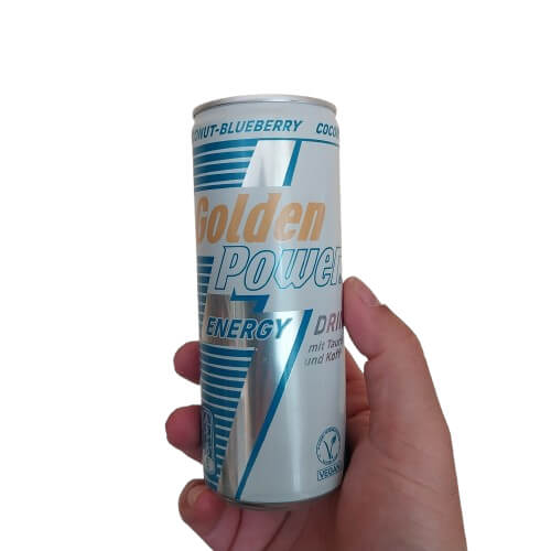 Golden Power Energy Coconut-Blueberry 0,33l EINWEG