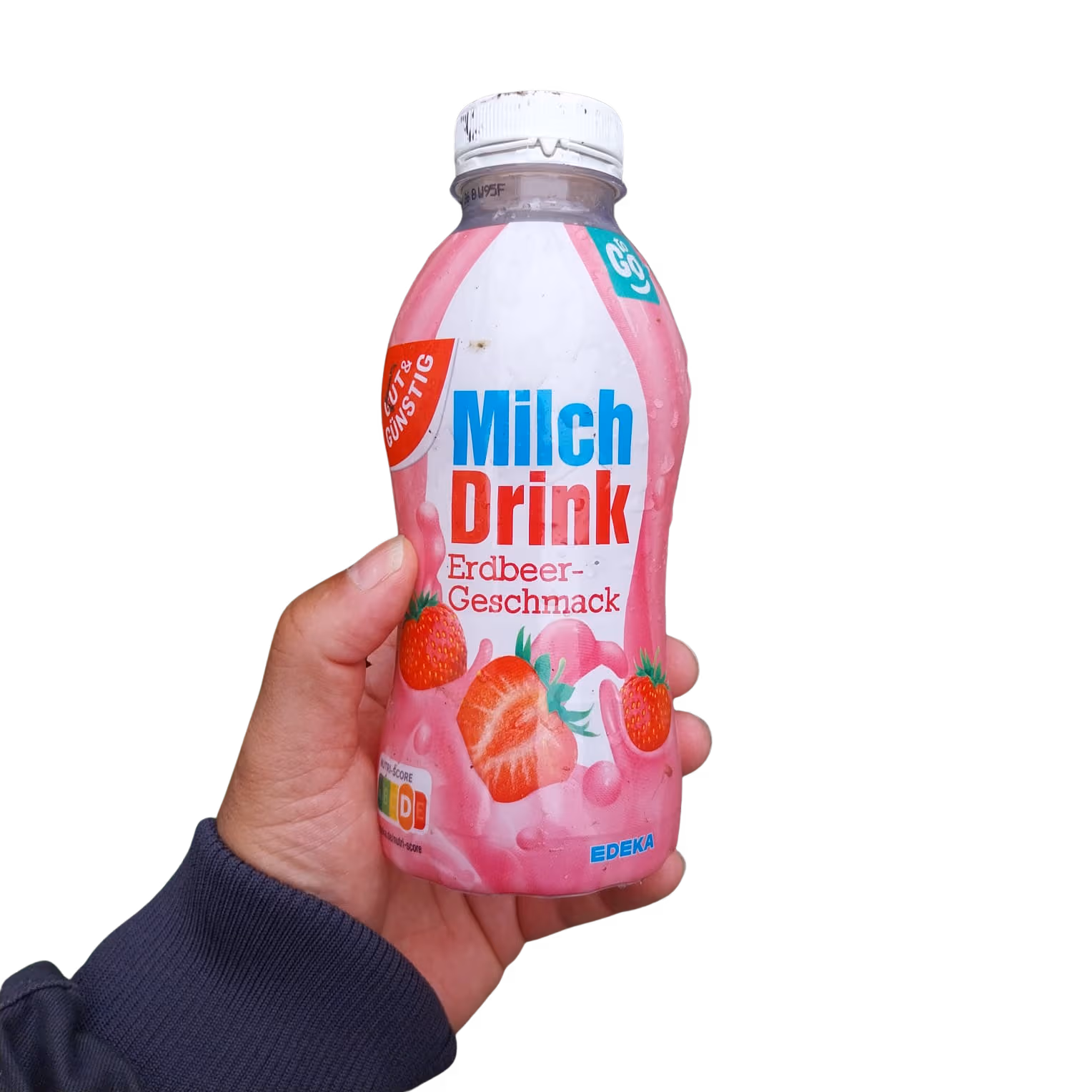 Gut & Günstig Milchdt8nk Erdbeergeschmack 0,5l EINWEG