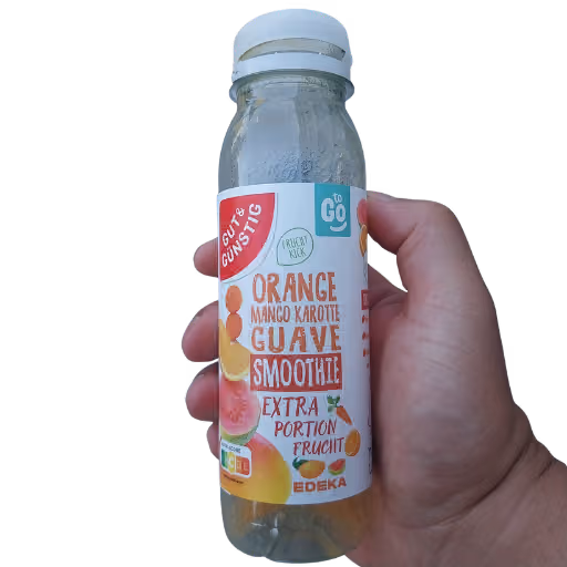 Gut & Günstig Orange Mango Karotte Guave Smoothie 0,25l EINWEG