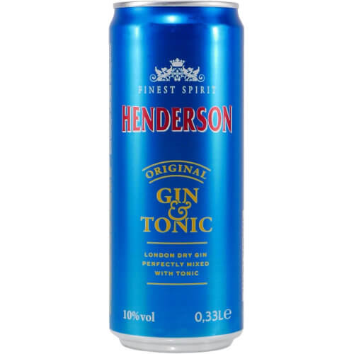 HENDERSON Original Gin & Tonic 0,33l EINWEG
