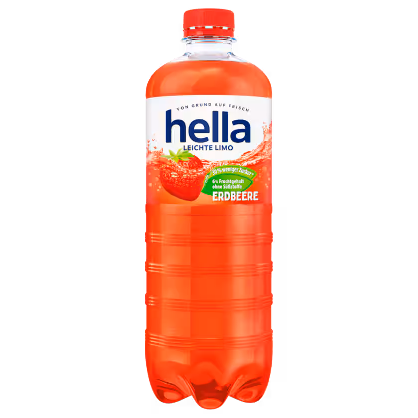 Hella Limo Erdbeer 0,75l EINWEG