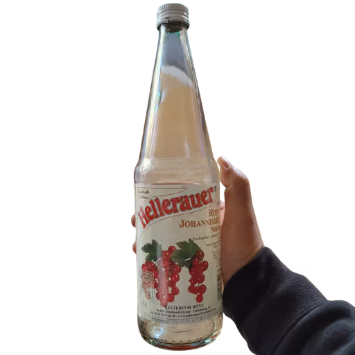 Hellerauer Roter Johannisbeer Nektar 0,7l MEHRWEG